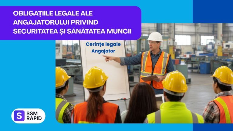 obligațiile ssm ale angajatorului